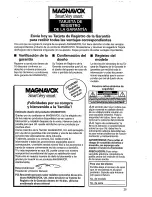 Предварительный просмотр 3 страницы Magnavox AJ 3920 Manual Del Usuario