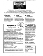 Preview for 3 page of Magnavox AJ3920/60 User Manual