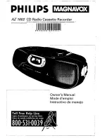 Magnavox AZ 1602 Owner'S Manual preview