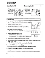 Предварительный просмотр 14 страницы Magnavox AZ 7453 Owner'S Manual