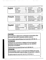 Preview for 3 page of Magnavox AZ 7461 Operating Instructions Manual