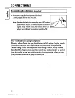 Preview for 12 page of Magnavox AZ 7461 Operating Instructions Manual