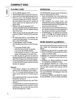 Предварительный просмотр 8 страницы Magnavox AZ 8035 Owner'S Manual