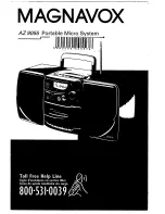 Preview for 1 page of Magnavox AZ 9055 Operating Instructions Manual