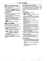 Preview for 13 page of Magnavox AZ 9055 Operating Instructions Manual