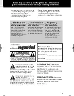 Предварительный просмотр 33 страницы Magnavox AZ2750 Owner'S Manual