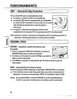 Preview for 16 page of Magnavox AZ7383 - Cd Personal Manual De Usuario