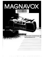 Magnavox AZ8400 User Manual preview