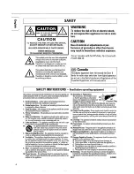 Предварительный просмотр 4 страницы Magnavox AZ9340/05 User Manual