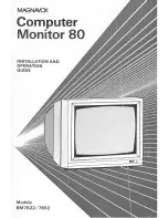 Magnavox BM7622 Installation And Operation Manual preview
