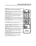 Preview for 23 page of Magnavox CC13C1MG Owner'S Manual