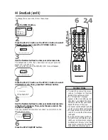 Preview for 44 page of Magnavox CC13C1MG Owner'S Manual