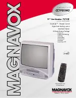 Preview for 1 page of Magnavox CC19B1MG Specifications