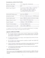 Preview for 7 page of Magnavox CM8562 Installation And Operation Manual