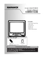 Preview for 1 page of Magnavox CMWC13D6 Owner'S Manual