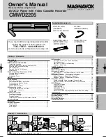 Preview for 1 page of Magnavox CMWD2205 Owner'S Manual