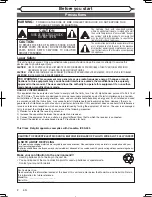 Предварительный просмотр 4 страницы Magnavox CMWR10D6 Owner'S Manual