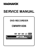 Preview for 1 page of Magnavox CMWR10D6 Service Manual