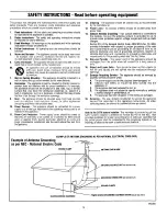 Предварительный просмотр 3 страницы Magnavox color tv Owner'S Manual