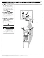 Предварительный просмотр 9 страницы Magnavox color tv Owner'S Manual