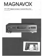 Preview for 1 page of Magnavox DCC 600 Owner'S Manual