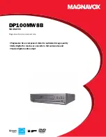 Magnavox DP100MW8B A Specifications предпросмотр