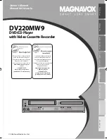 Magnavox DV220MW9 - DVD/VCR Owner'S Manual preview