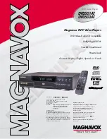 Preview for 1 page of Magnavox DVD501AT Specifications