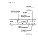 Предварительный просмотр 14 страницы Magnavox DVD50IAT Owner'S Manual