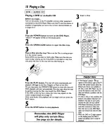 Предварительный просмотр 18 страницы Magnavox DVD50IAT Owner'S Manual