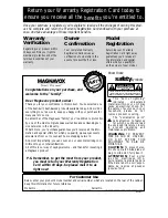 Предварительный просмотр 2 страницы Magnavox DVD609 Owner'S Manual