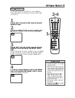 Предварительный просмотр 29 страницы Magnavox DVD609 Owner'S Manual