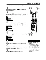 Предварительный просмотр 35 страницы Magnavox DVD609 Owner'S Manual