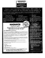 Preview for 2 page of Magnavox FP5240W Owner'S Manual