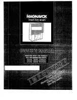 Предварительный просмотр 1 страницы Magnavox FP5250W Owner'S Manual