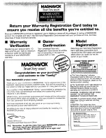 Preview for 2 page of Magnavox FS5762A1 Owner'S Manual