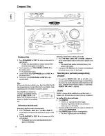 Preview for 16 page of Magnavox FW391C Manual