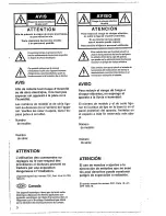 Предварительный просмотр 3 страницы Magnavox FW40/37 User Manual