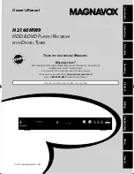 Preview for 1 page of Magnavox H2160MW9 - DVDr / HDDr Owner'S Manual