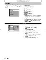 Preview for 24 page of Magnavox H2160MW9 - DVDr / HDDr Owner'S Manual