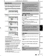 Preview for 73 page of Magnavox H2160MW9 - DVDr / HDDr Owner'S Manual