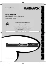 Preview for 1 page of Magnavox H2160MW9/F7 Owner'S Manual