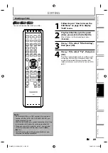 Preview for 89 page of Magnavox H2160MW9/F7 Owner'S Manual