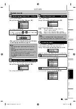 Preview for 105 page of Magnavox H2160MW9/F7 Owner'S Manual