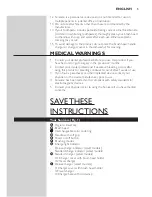 Preview for 5 page of Magnavox HealthyWhite 700 series User Manual