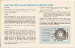Preview for 12 page of Magnavox MAGNA-COLOR Operating Instructions Manual