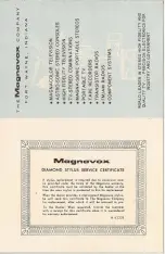 Предварительный просмотр 20 страницы Magnavox MAGNA-COLOR Operating Instructions Manual