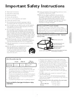 Предварительный просмотр 3 страницы Magnavox Magnavox 32MD304V Owner'S Manual