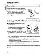 Preview for 10 page of Magnavox Magnavox AZ 7443 Owner'S Manual