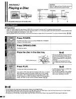 Preview for 15 page of Magnavox Magnavox DVD 815 Instructions For Use Manual